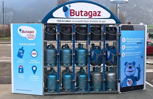 Butagaz lance le distributeur connecté de bouteilles de gaz - Capitaine