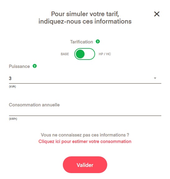 Souscription offre eco planète oui
